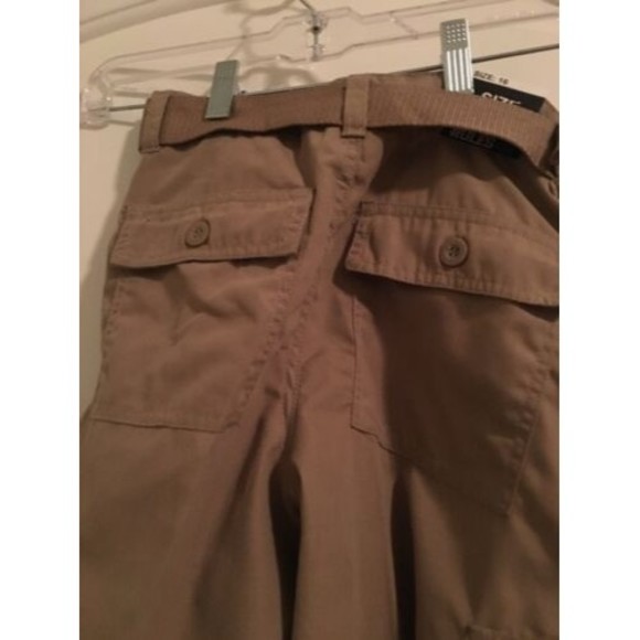 Street Rules Boys Cargo Shorts Khaki Brown Choose Your Size - Picture 6 of 8